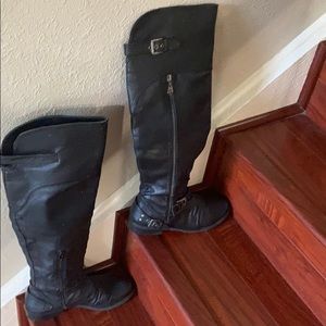 Black tall G by Guess boots